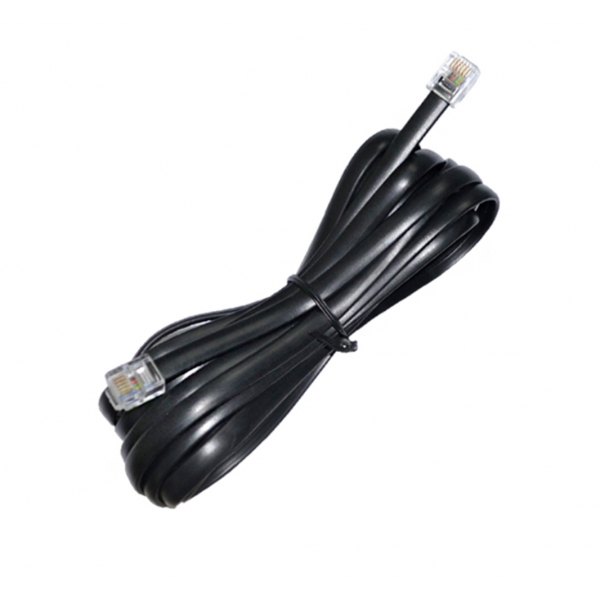 SM134-black 7m Τηλεφωνικό καλώδιο 7μ.